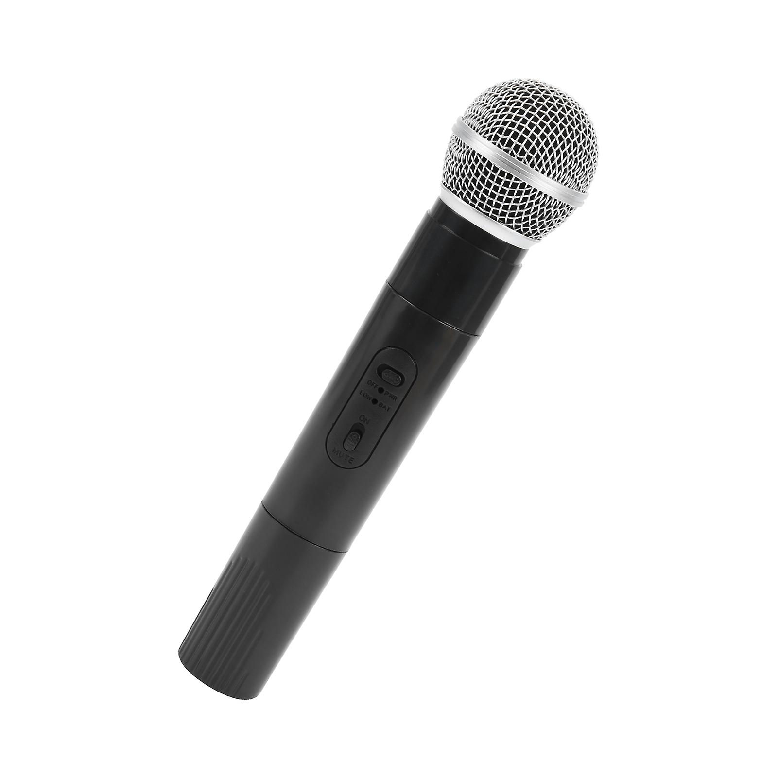Plastic Prop Microphone for Karaoke Dance Shows Practice Microphone Props for Karaoke