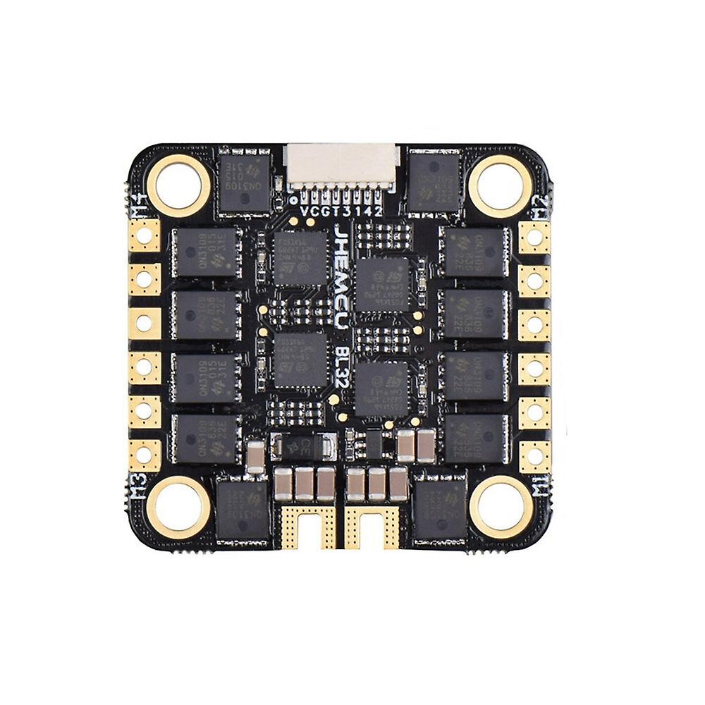 30.5x30.5mm JHEMCU BL32-55 55A 3-6S BLheli_32 32Bits DShot1200 4In1 Brushless ESC for RC Drone FPV R