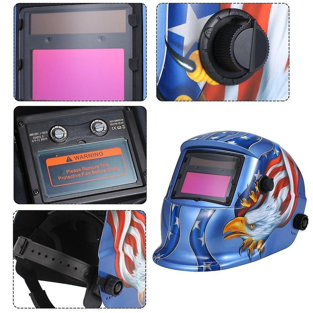Masque De Soudure Automatique Decapower - Protection Ultra Rapide TIG MIG MMA - DIN9-13