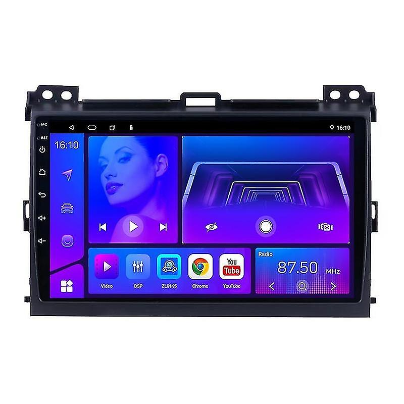 トヨタランドクルーザープラド120 LC120 GPSカーラジオマルチメディアビデオプレーヤーAndroidナビゲーション用