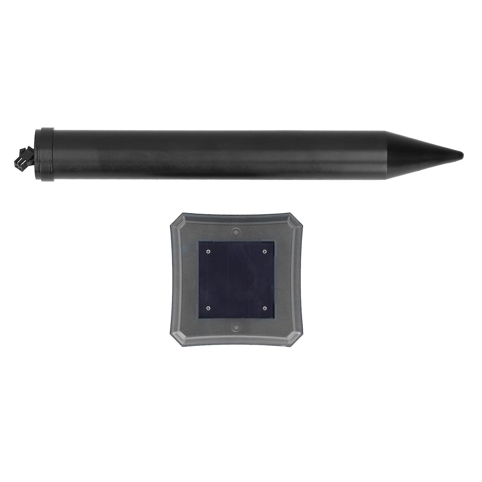 Solar Powered Mouse Snake Repeller Rechargeable Waterproof with Mounting BracketMouse Snake Repeller