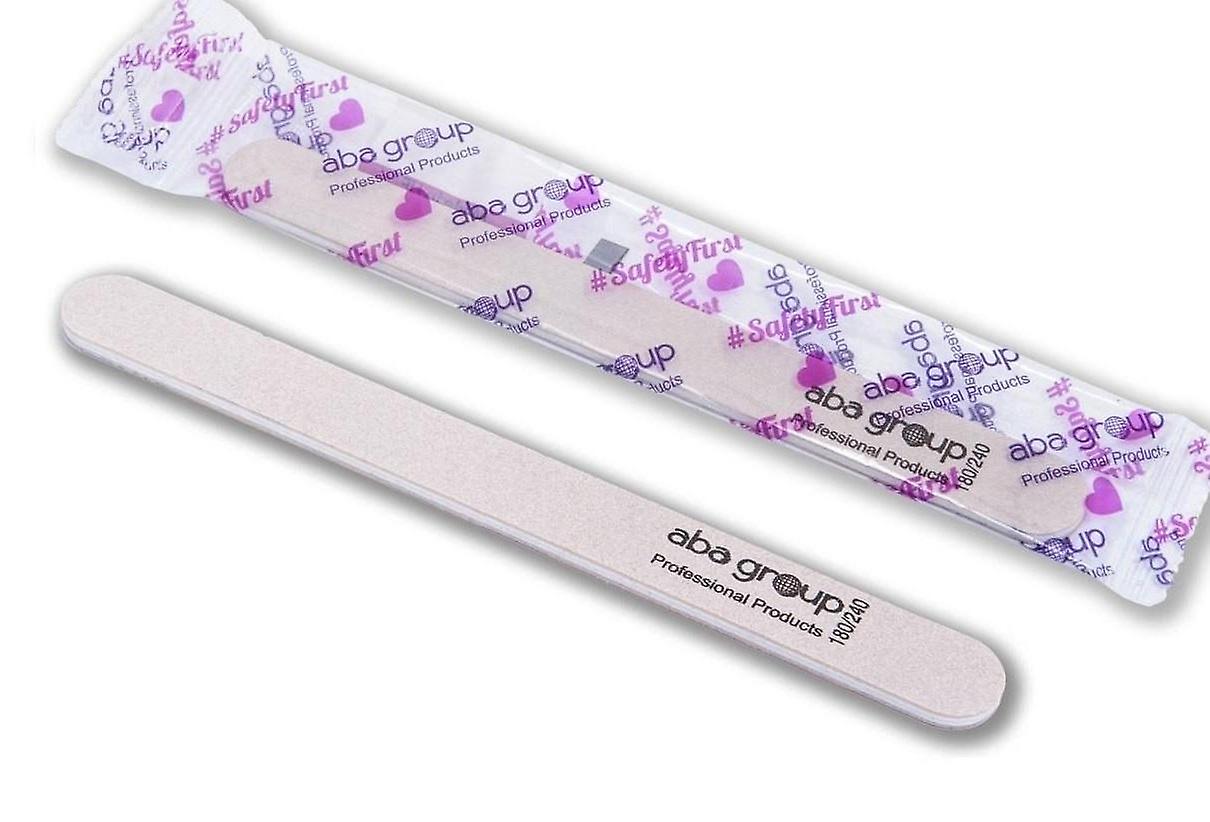 5-pack ABA Group - Nail fil - 180/240 - Straight - Zebra