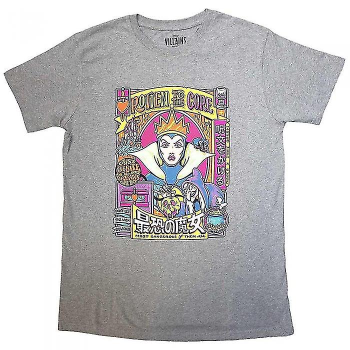 Snow White And The Seven Dwarfs Unisex Adult Rotten To The Core Evil Queen T-Shirt