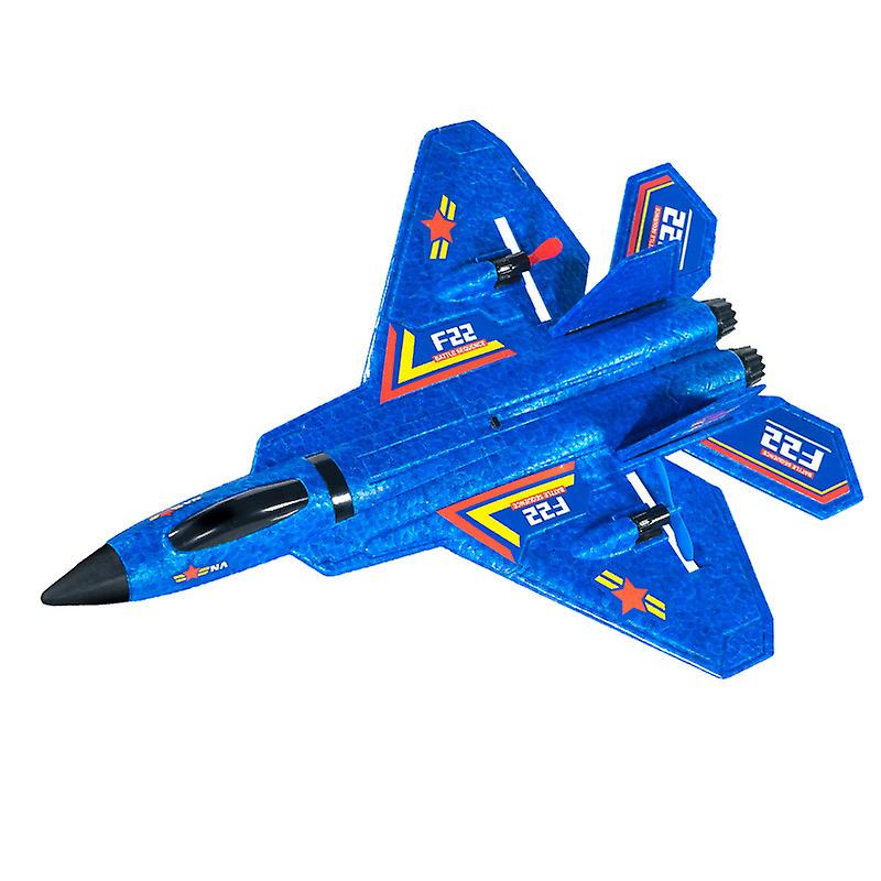 F22 Raptor Fighter Rc Airplane 2.4g Remote Control Aircraft With Light ...