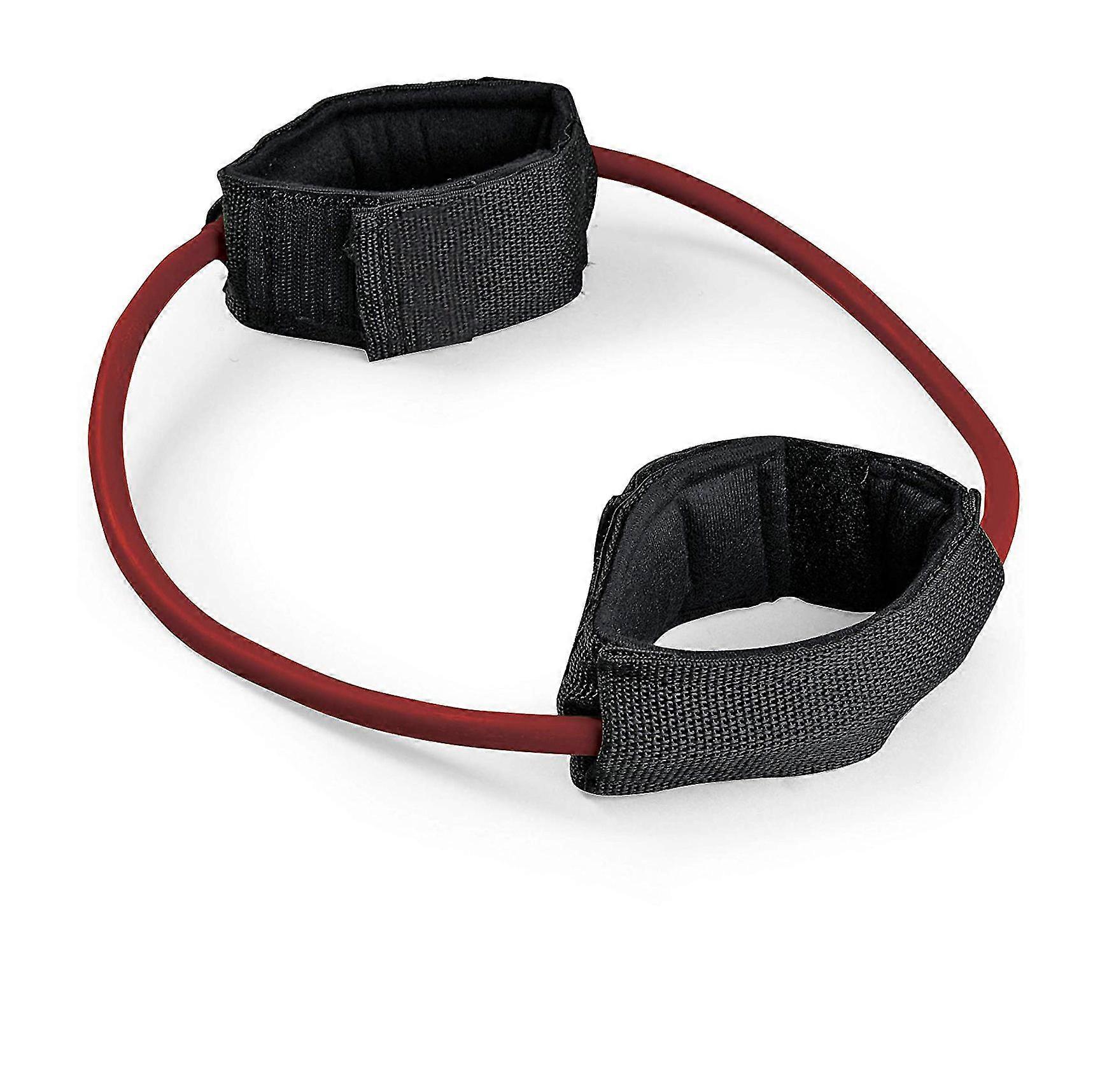 Leg Resistance Band Exercise Cord With Non-slip Padded Ankle Cuffs