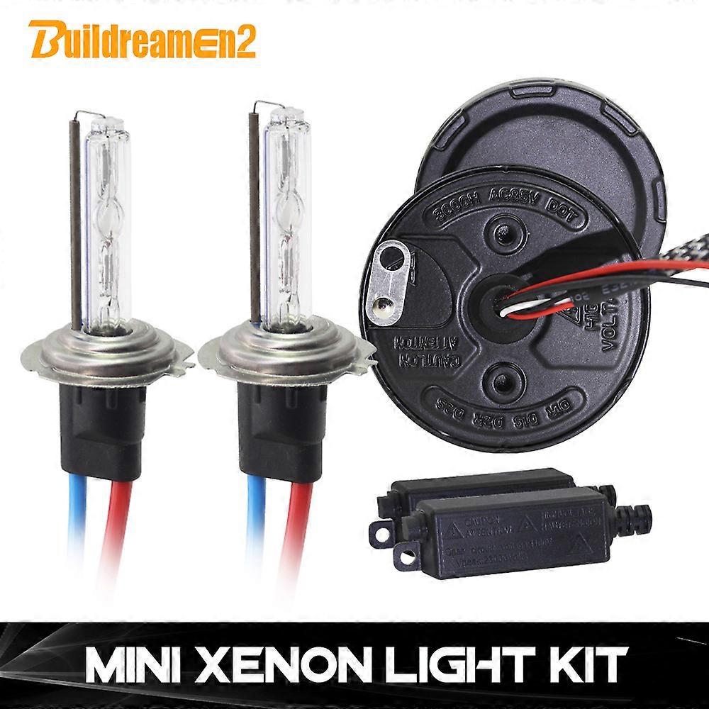H7 Car Xenon light Mini Ballast AC Bulb 55W 9005 HB3 9006 HB4 880 881 H1 H11 HID Kit Fast Start Head 3000K-8000K 12V