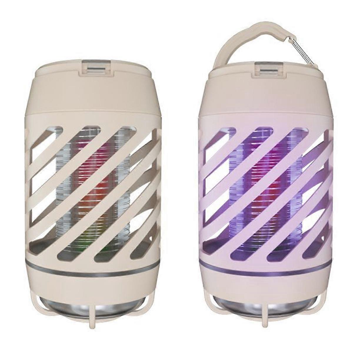 Bug Zapper, Elektrisk Mygg Zapper Bærbar Camp Mygg Killer Oppladbart Innendørs Bug Zapper Utendørs Mygg