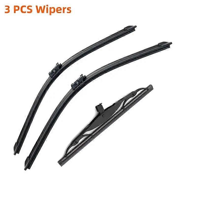 שמשה קדמית לרכב קדמי מגב אחורי להב אביזרי גומי עבור ביואיק הדרן 26" 14" 10" 2012 - 2015 2016 2017 2018 2019