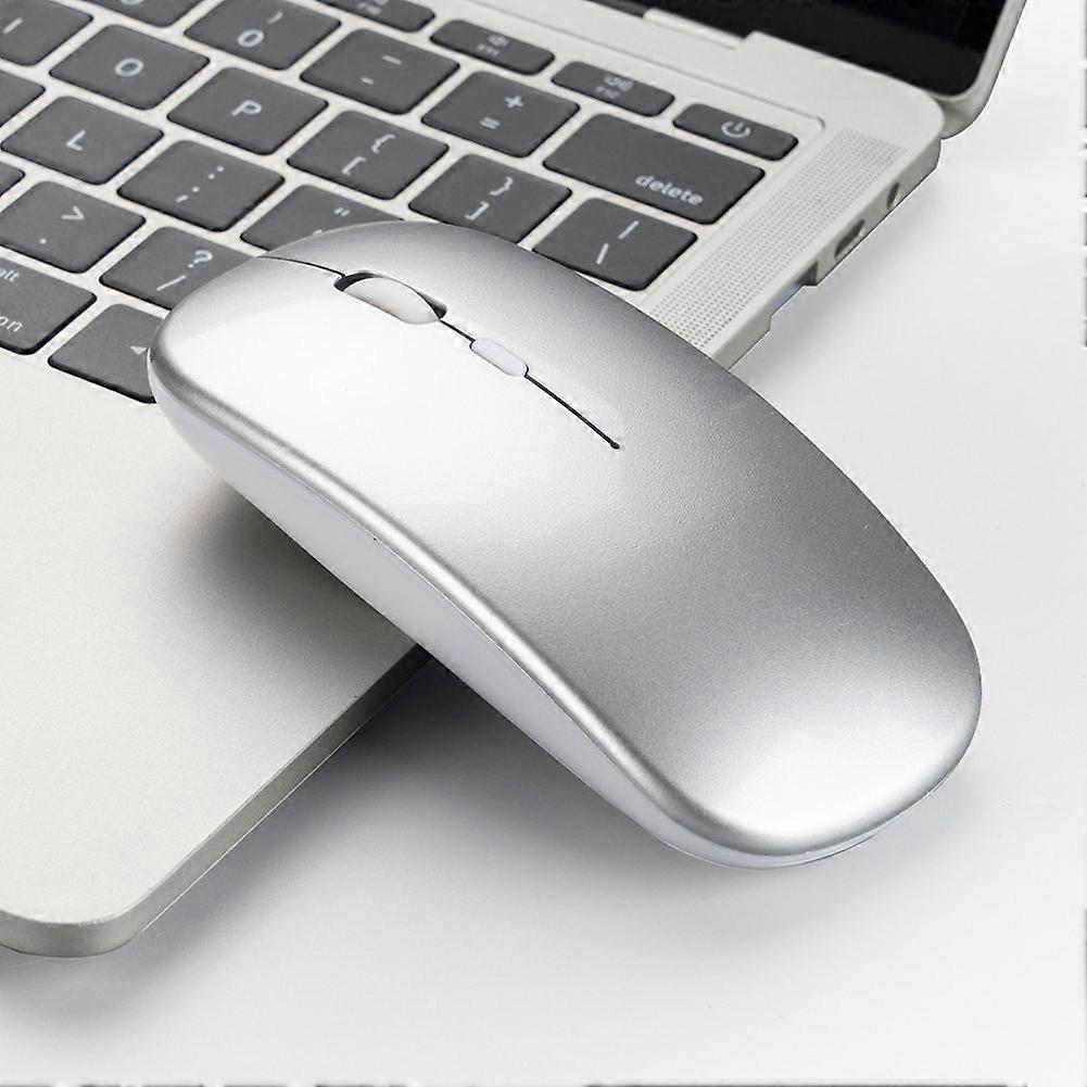 Wireless Mouse Chargeable Ultra-silent Click Optical Mouse Mice with USB Cable