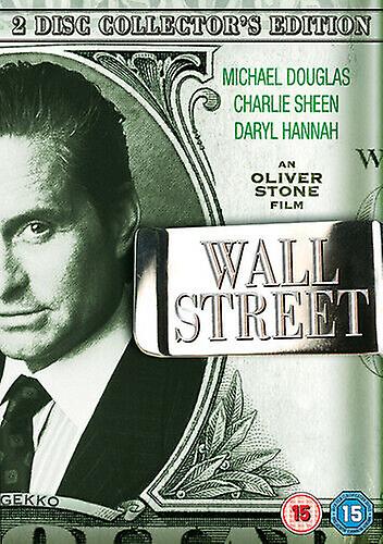 Wall Street DVD (2010) Michael Douglas Stone (DIR) cert 15 2 discs - Region 2