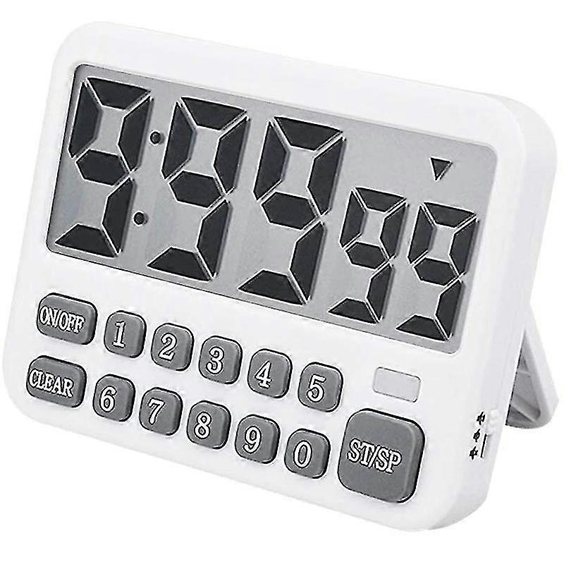 Digital Kitchen Timer, Display Cooking Timer Cycle Count Up/Down Timer with Digits Directly Input