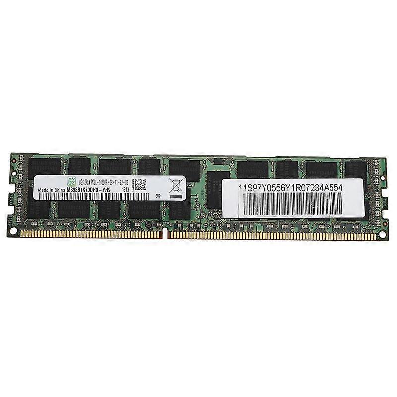 8 GB DDR3 1333 MHz Ecc RAM-minne PC3L-10600R 1,35 V 2RX4 REG Ecc RAM för serverarbetsstation