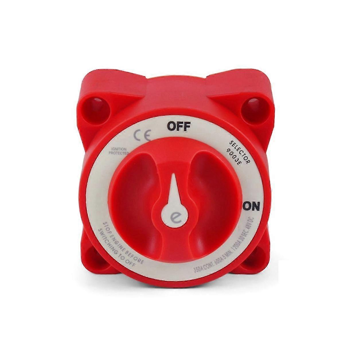 48V 350A Car Auto RV Marine Boat Single Circuit Selector Isolator Disconnect Rotary E Series Batter