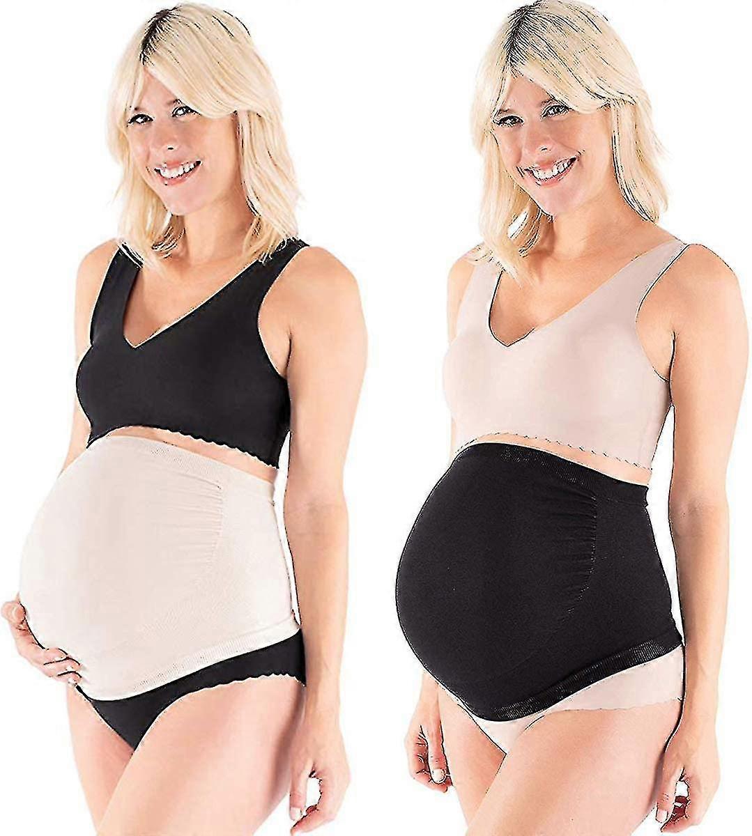 2 יח 'נשים יולדות בטן להקה חגורת הריון תמיכה רצועת מתיחה מתנה-טוב
