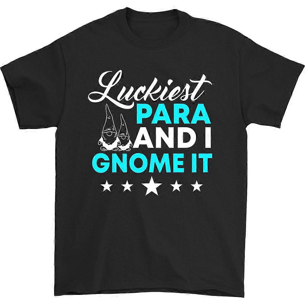 Heldigste Para And I Gnome It T-skjorte