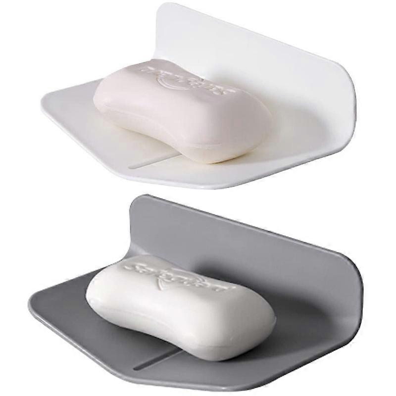 Dishes for Bathroom Tile Counter Self-Adhesive Plastic Soap