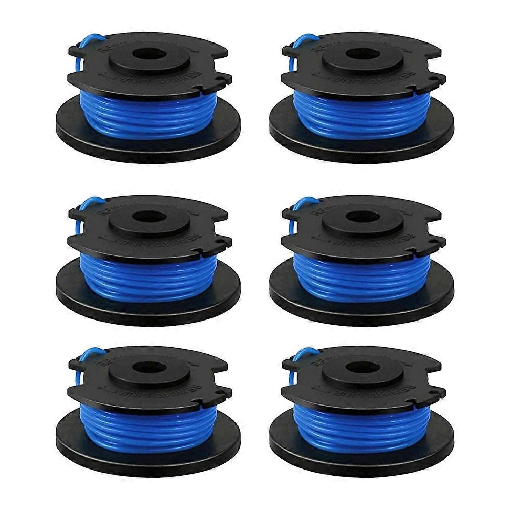 6 Pack Replacement Spools for + AC14RL3A 18V 24V 40V Cordless Trimmers, String Auto-Feed