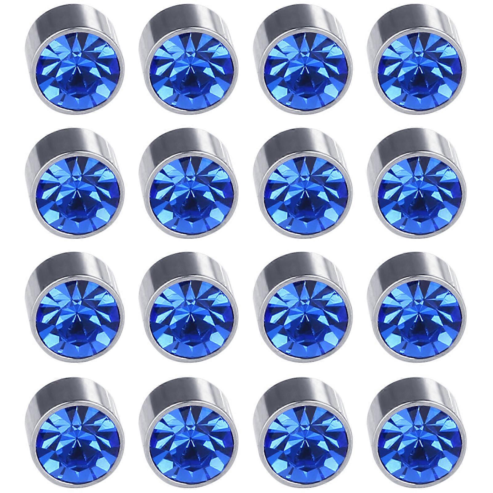 Elegant Multi Color Magnetic Stud Earring Round Stud Hypoallergenics Earring Jewellery Ear Accessories