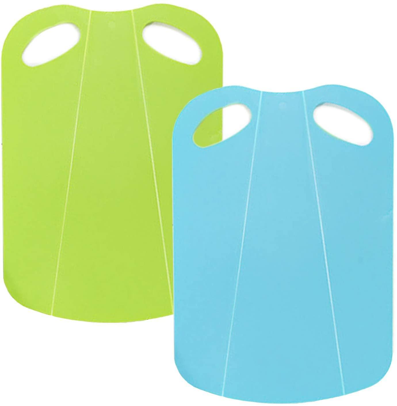 2 Pieces Folding Chopping Board Food Grade Plastic Foldable Chopping Boards