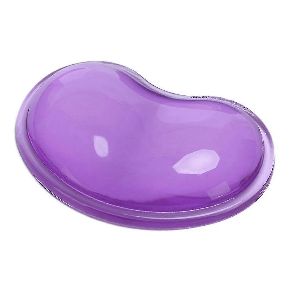 Transparent Silicone Heart Shape Mouse Mice Wrist Pad Mouse Wrist Rest