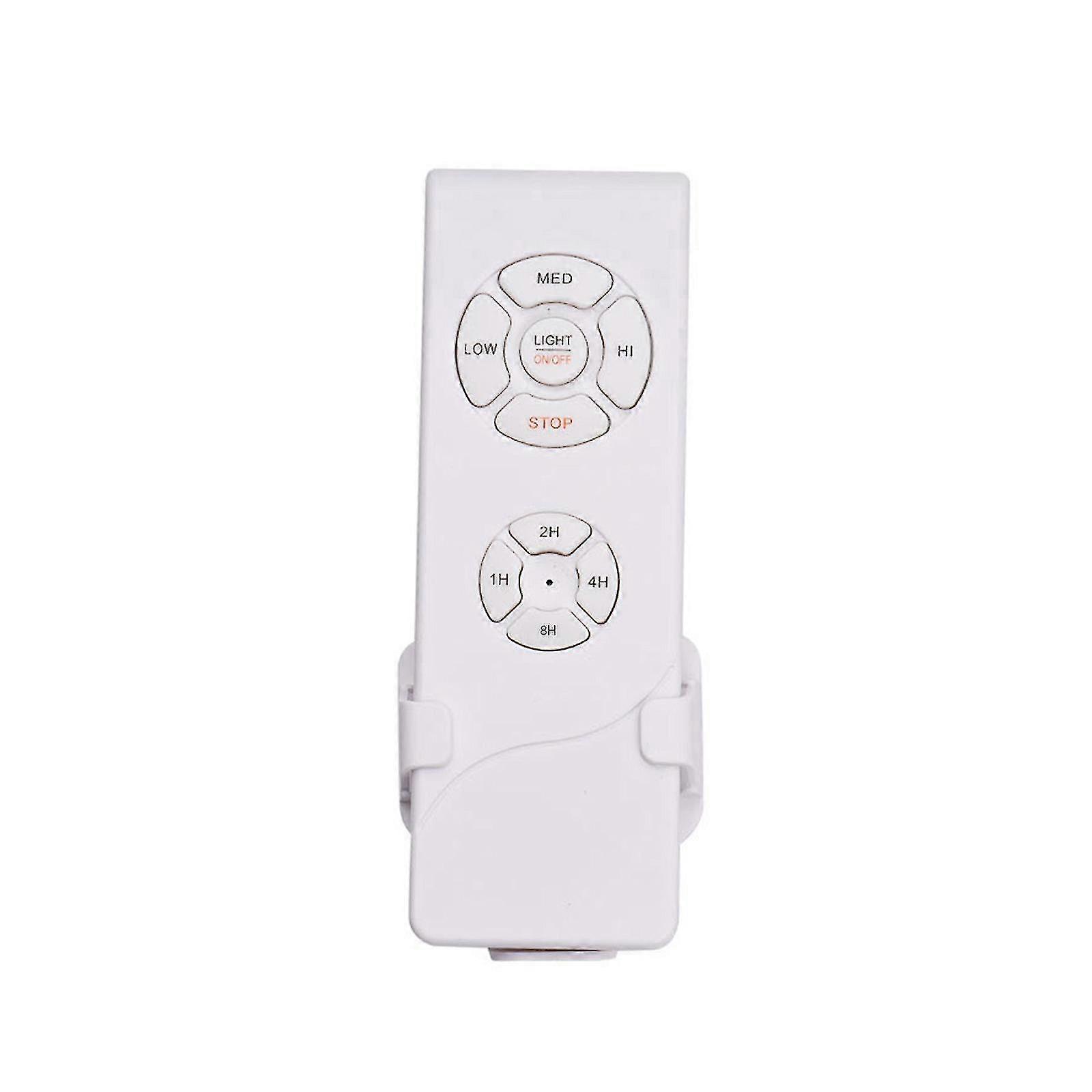 Remote Control For Fan Lamp Light On/off Wind Speed Control 1/2/4h Timer