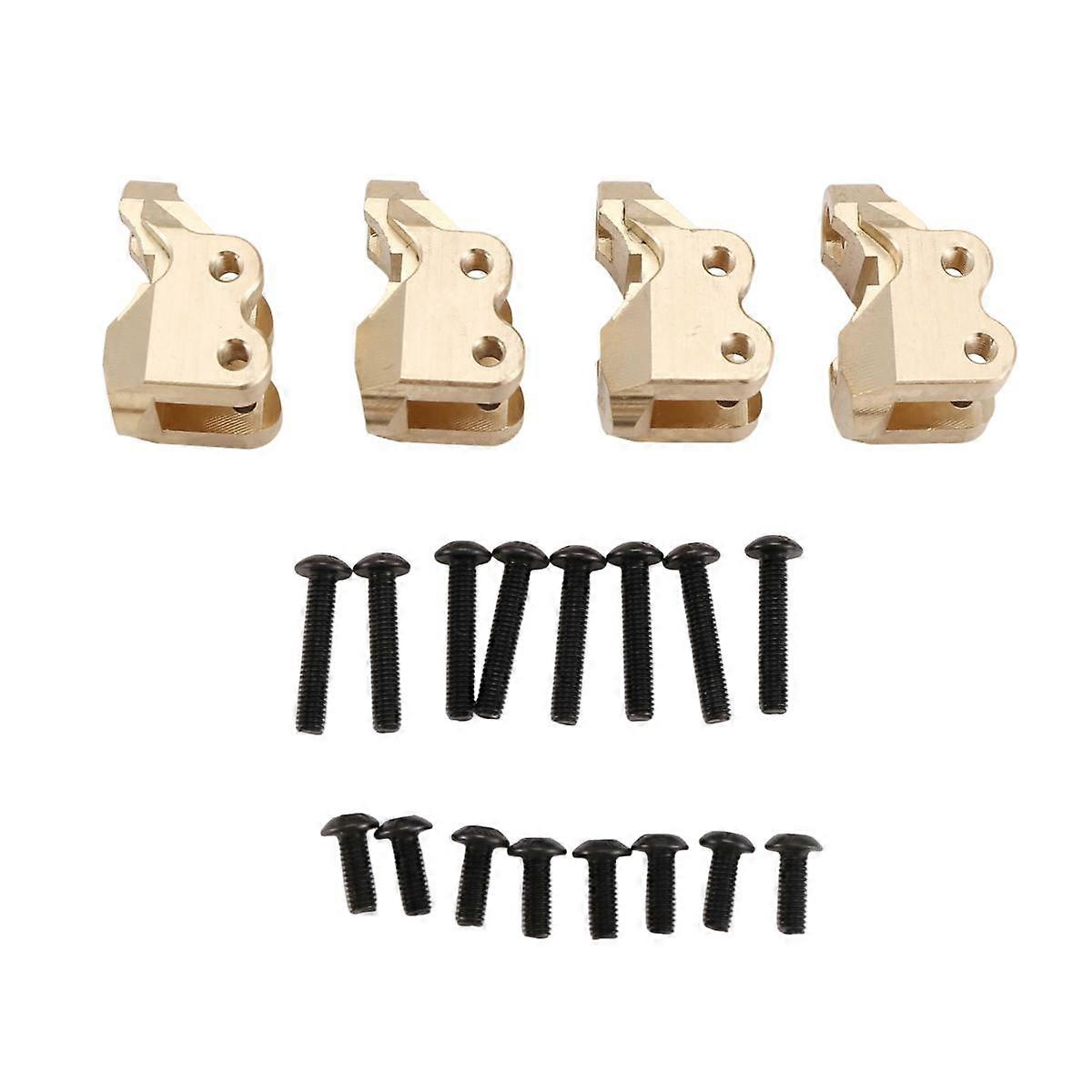RC Car Upgrade Brass Tie Rod Fixation Kit for H8H 1/10 YK4102 YK4103 YK4104 YK4106 YK4082 YK4083 RC