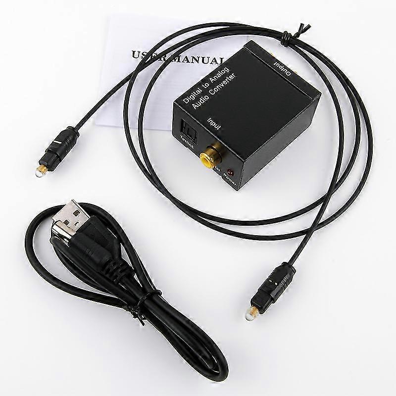 With 3.5mm Digital To Audio Converter