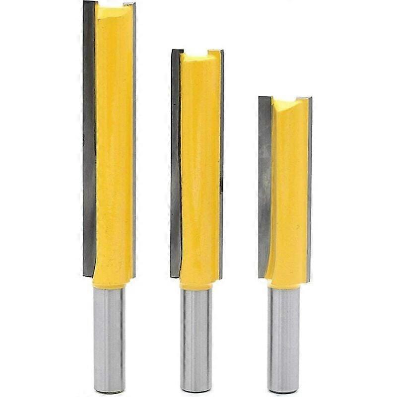3Pcs 8mm Shank Extra Long Countersink Cutters, Woodworking Cutter Extra Lon