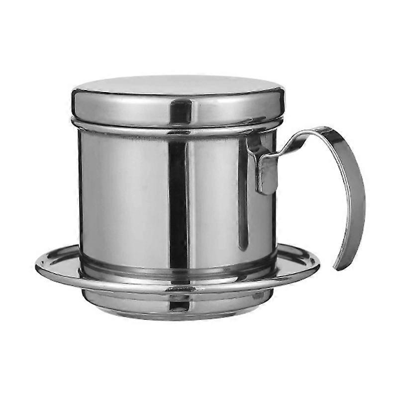 Vietnamese Coffee Filter Non Fade High Temperature Resistance Humanized Handle Stainless Steel Vietnamese Coffee Drip Filter for Home KAESI