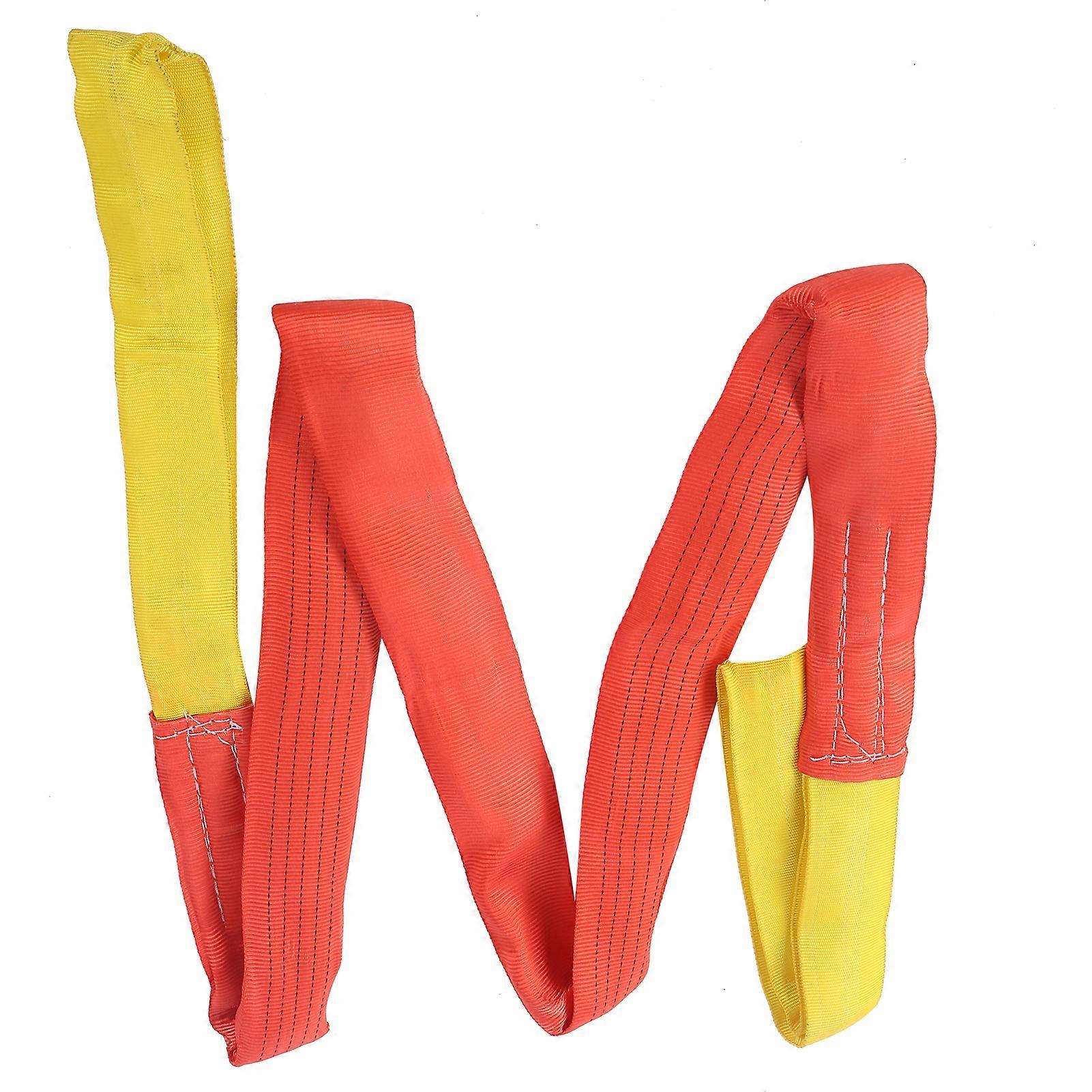 3 Ton Webbing Lifting Hoist Multi Layer Strap Polyester Heavy Duty Endless Webbing Slings