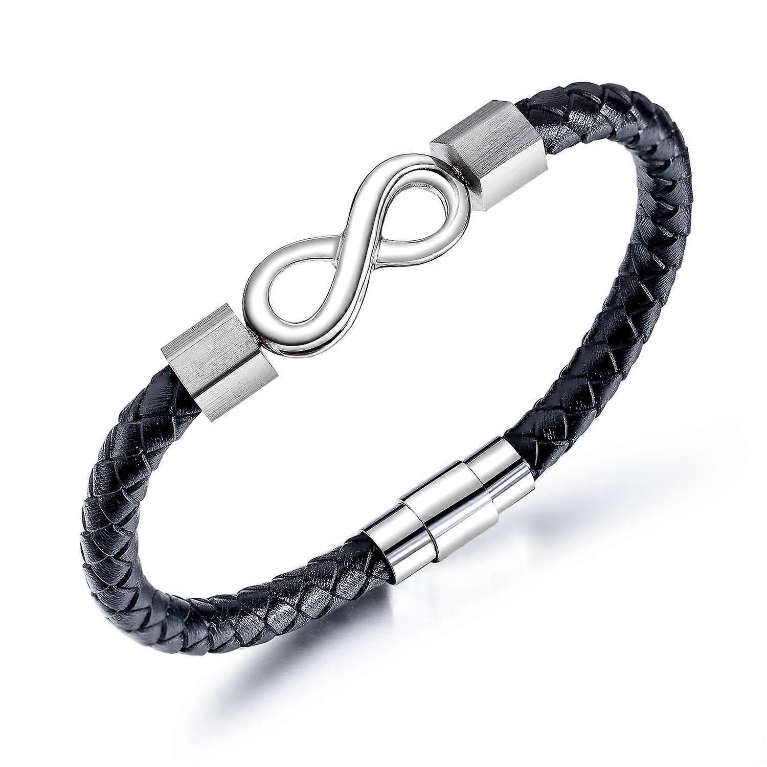 Men's Versatile Braided Leather Bracelet