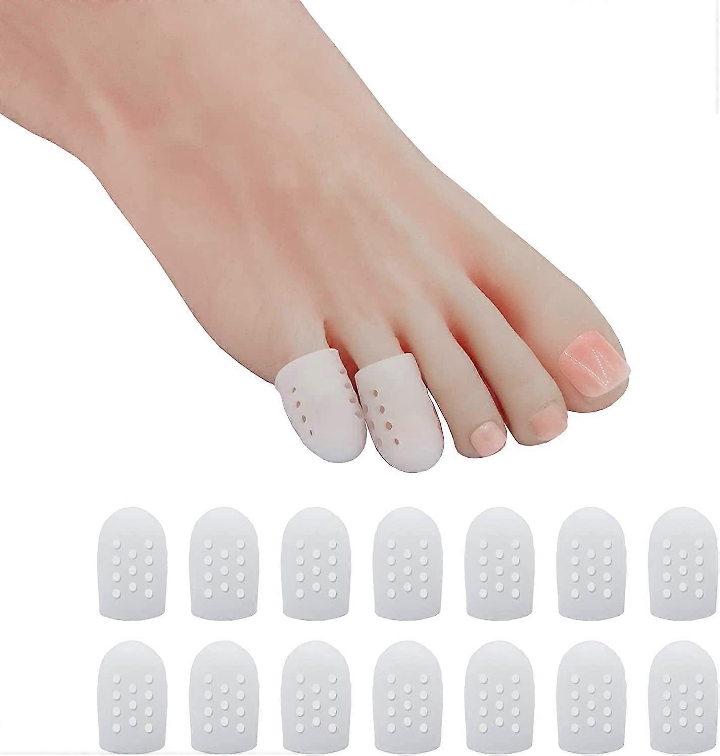 Toe Protectors for Men and Women, 14 Packs Silicone Small Toe