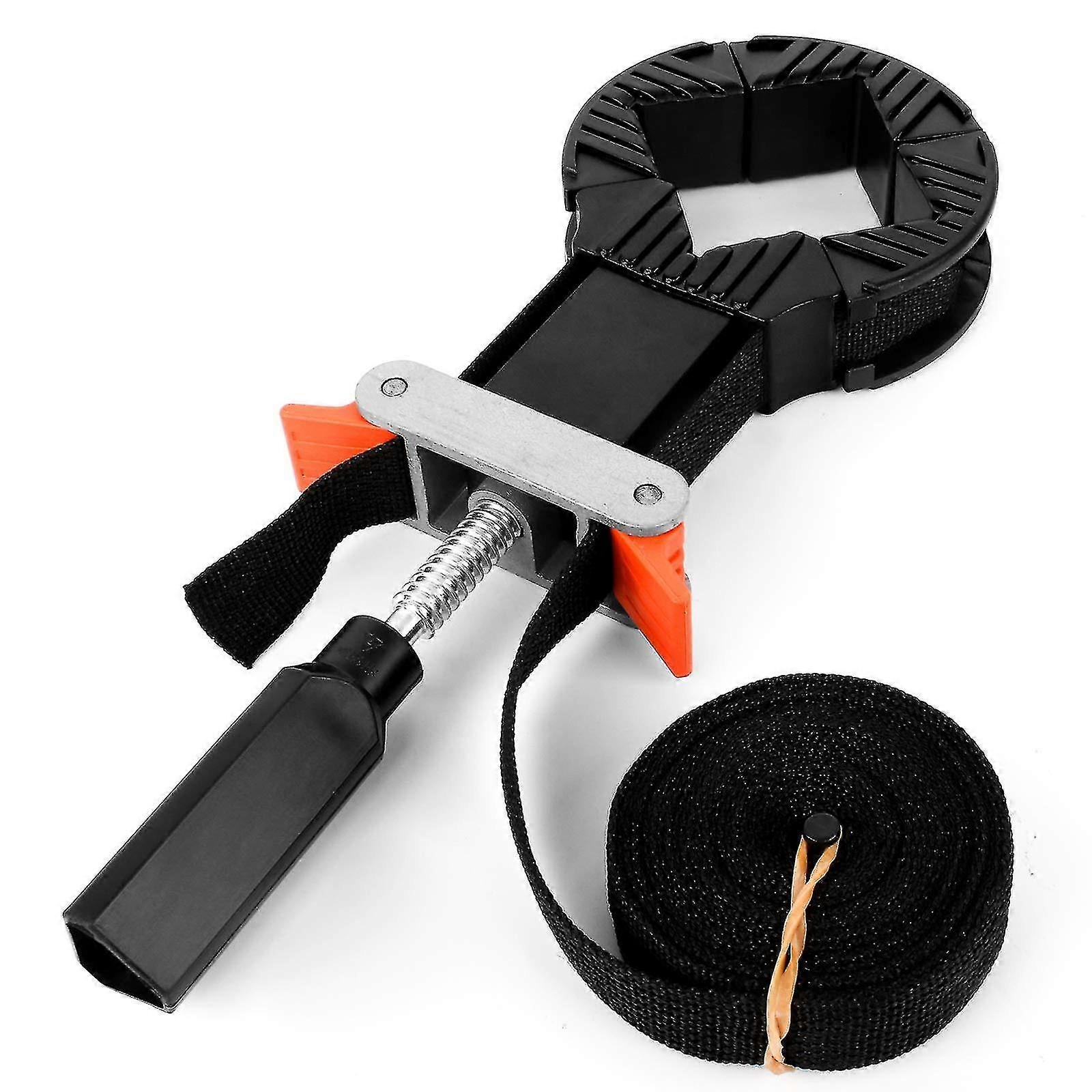 Adjustable Angle Clamp, Multi-function 4-jaw Adjustable Corner Clamp Band Strap Clamp Strap Presses For Photo Frame And Wooden Drawer