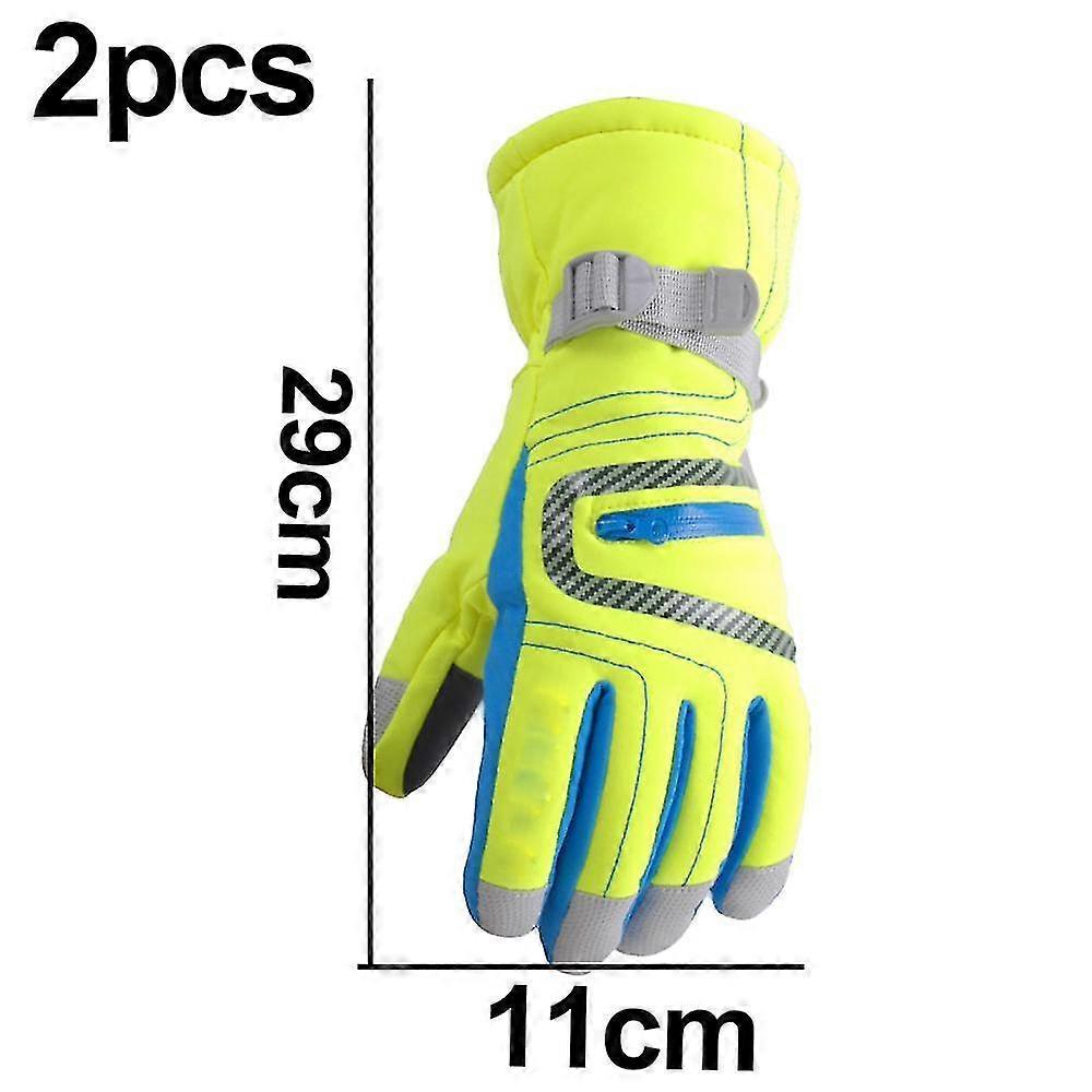 Unisex Waterproof Windproof Winter Warm Snowboard Ski Gloves