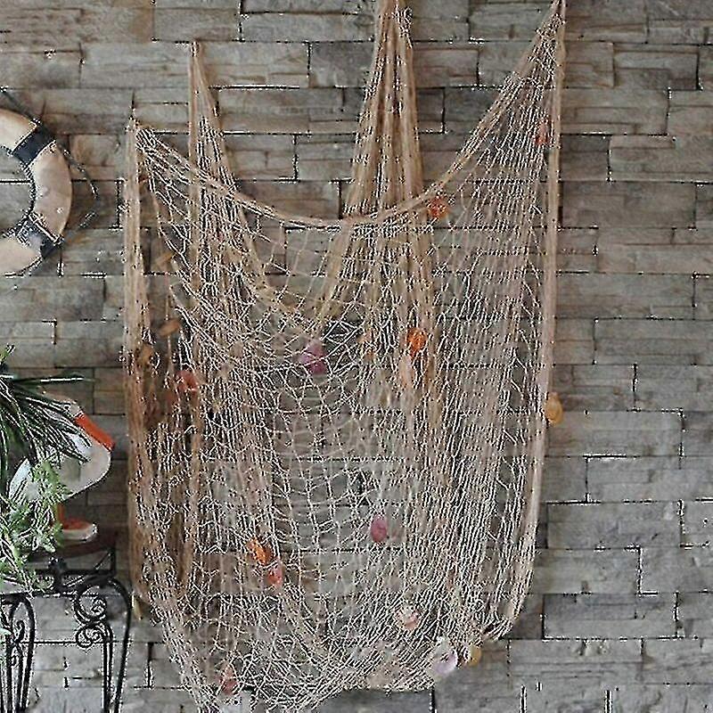 Decoratief visnet, 1 x 2 meter decoratief visnet