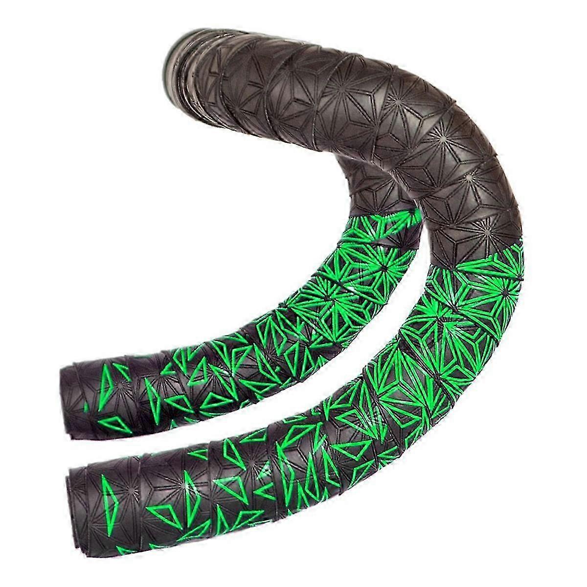 Shock-Absorbing Gradient Color Bicycle Handlebar Tape Road Bike Breathable Two-Color Bicycle Handlebar Tape A