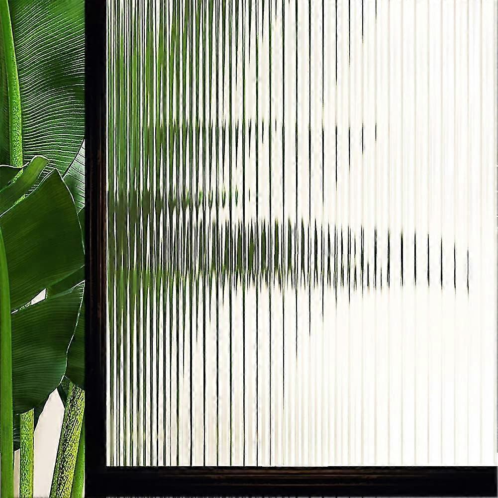 Stripe Window Film Privacy, Rayas verticales, 45x200cm