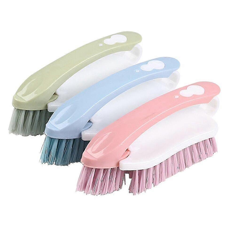 3 Brushes Multipurpose Laundry Scrub Clothes Brush Scrub