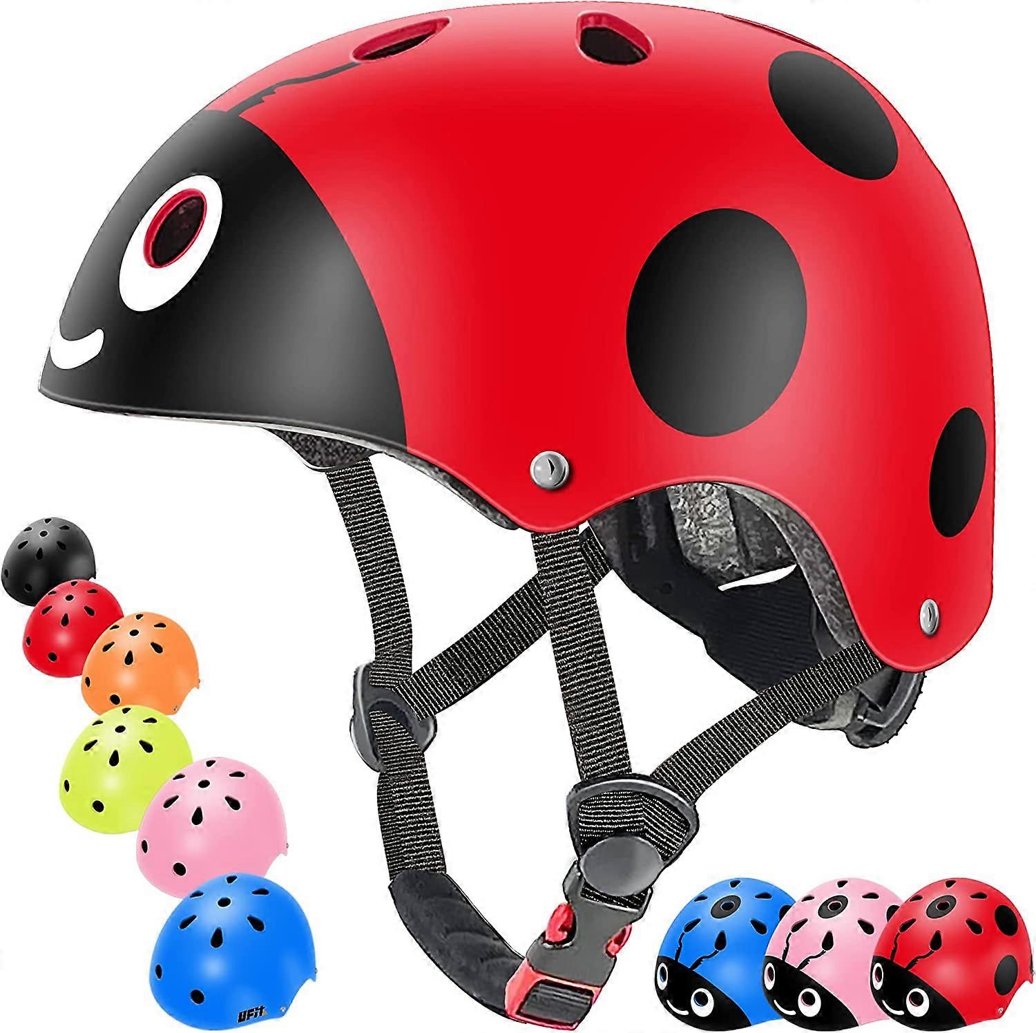 Kids Helmet Comfortable Adjustable Safety Helmet for Boys and Girls for  Roller, Scooter, Skateboard, Bike (3-8 Years Old)