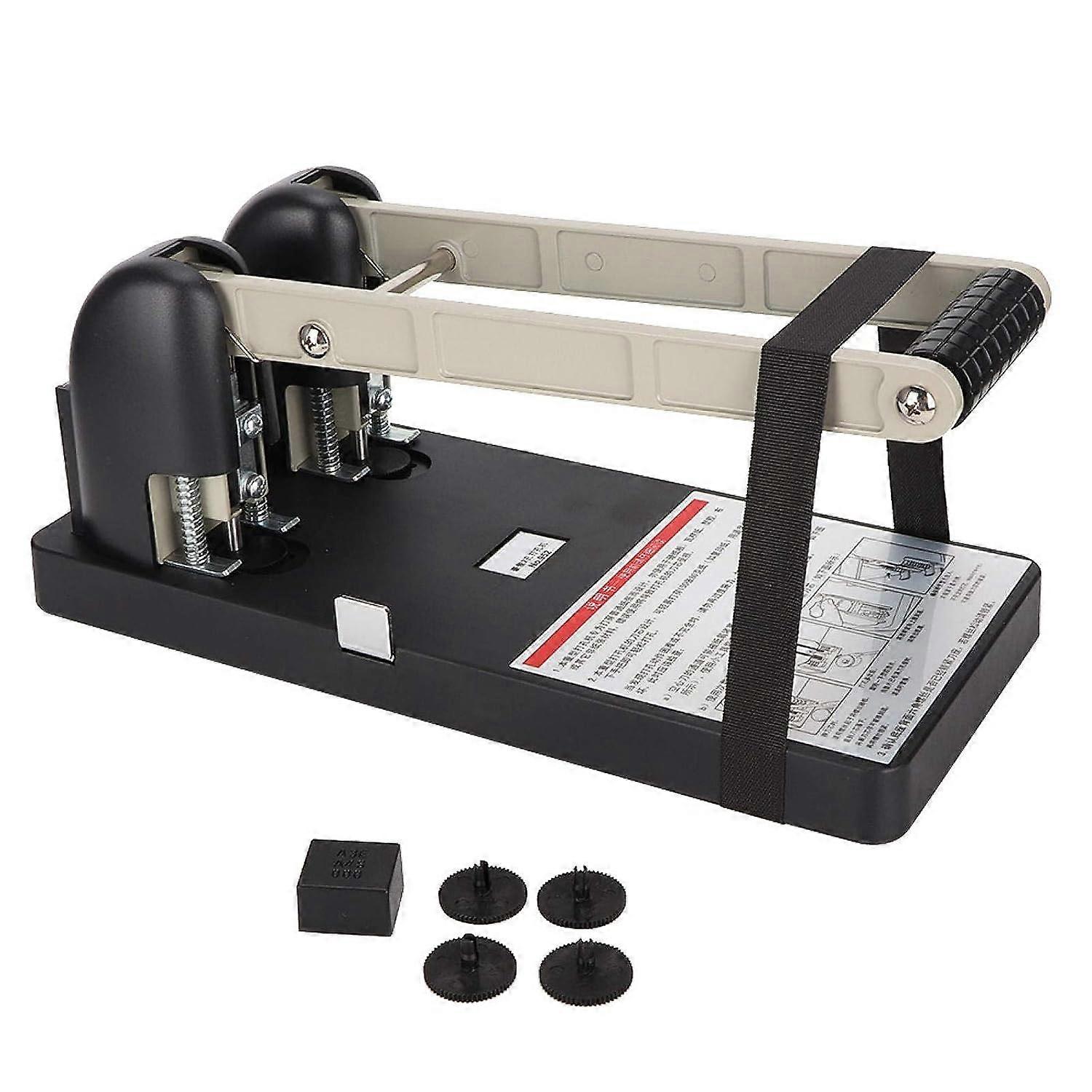 Heavy Duty 2 Hole Paper Puncher 150 Sheet Extra High Capacity Manual Laborsaving Paper Punch for Office