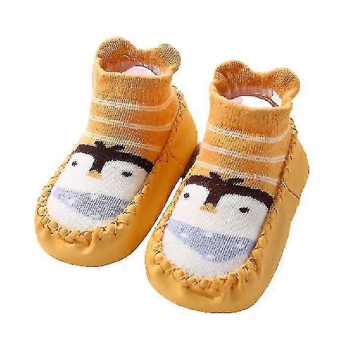 Baby Ponožky Batole Pantofle Bavlněné teplé boty Soft Sole Non Slip
