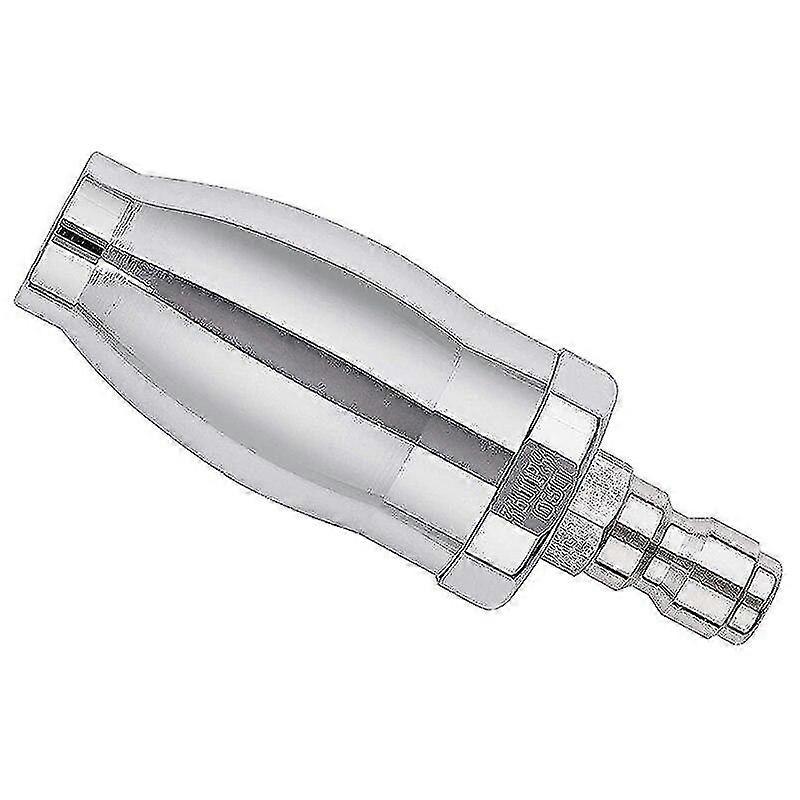 Turbomunstycke för högtryckstvätt, roterande munstycke för varmt och kallt vatten, 1/4 tums snabbtvätt