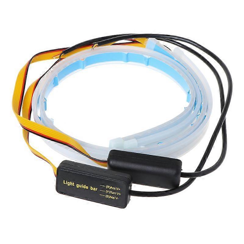 DRL DC 12V LED Daytime Running Lamp Car Waterproof Flexible Head Lights