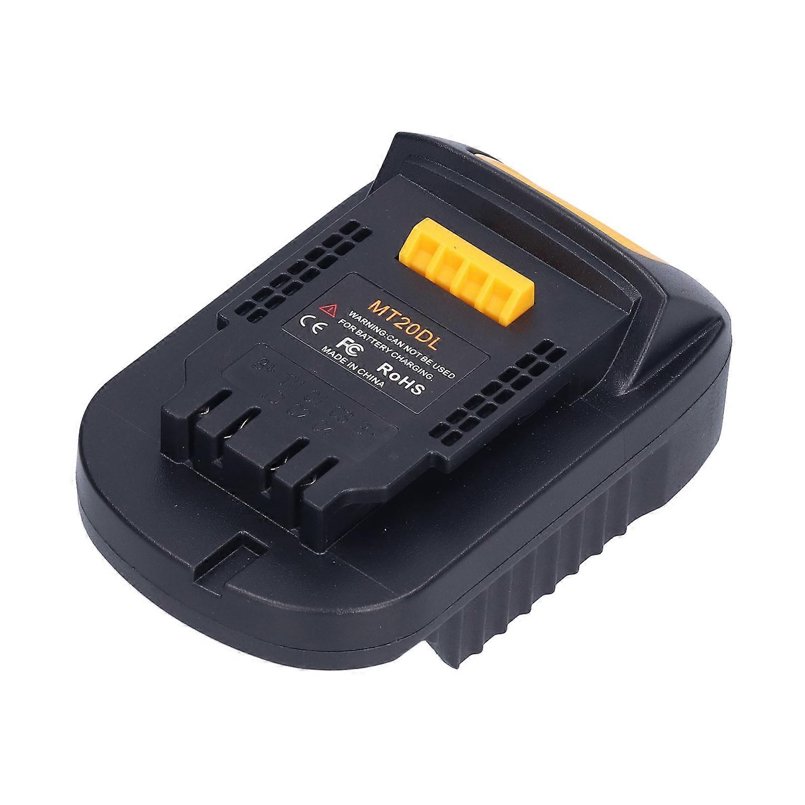 Battery Adapter Dock Power Mount Connector ABS Shell Batteries Conversion Tool MT20DL