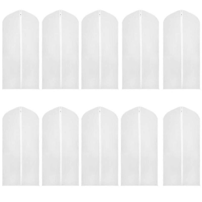 Clothing Storage Bag for Storing Clothes, Suitable for Suits, Coats, Clothing Storage Covers 10 Pac