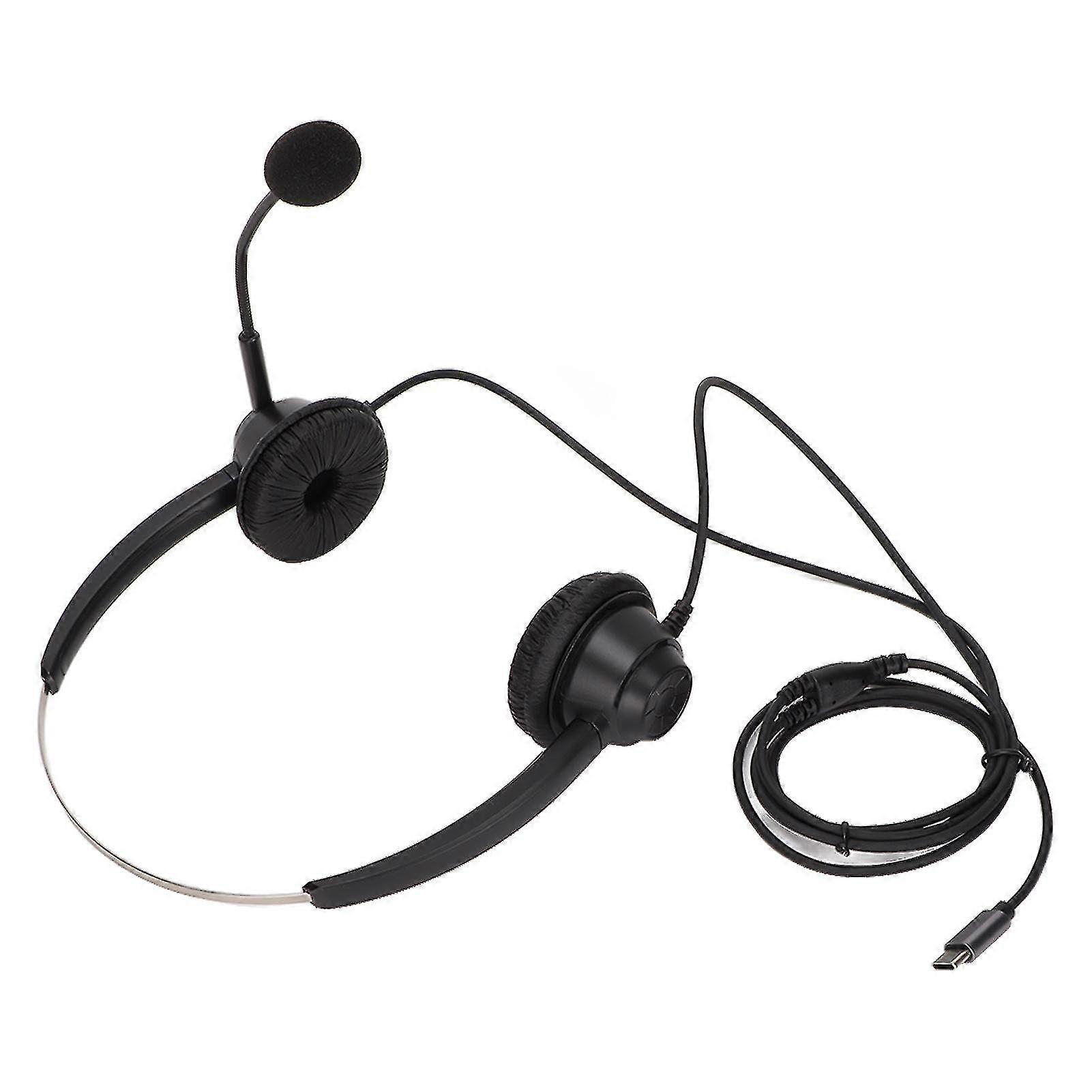 Double Sided Binaural Business Headset for Call Center, Online Course, and Conference Calls