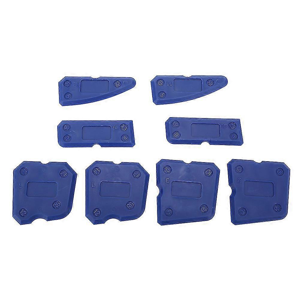 Silicone Caulking Scraper Kit 8PCS for Finishing Sealant Grout Sealing