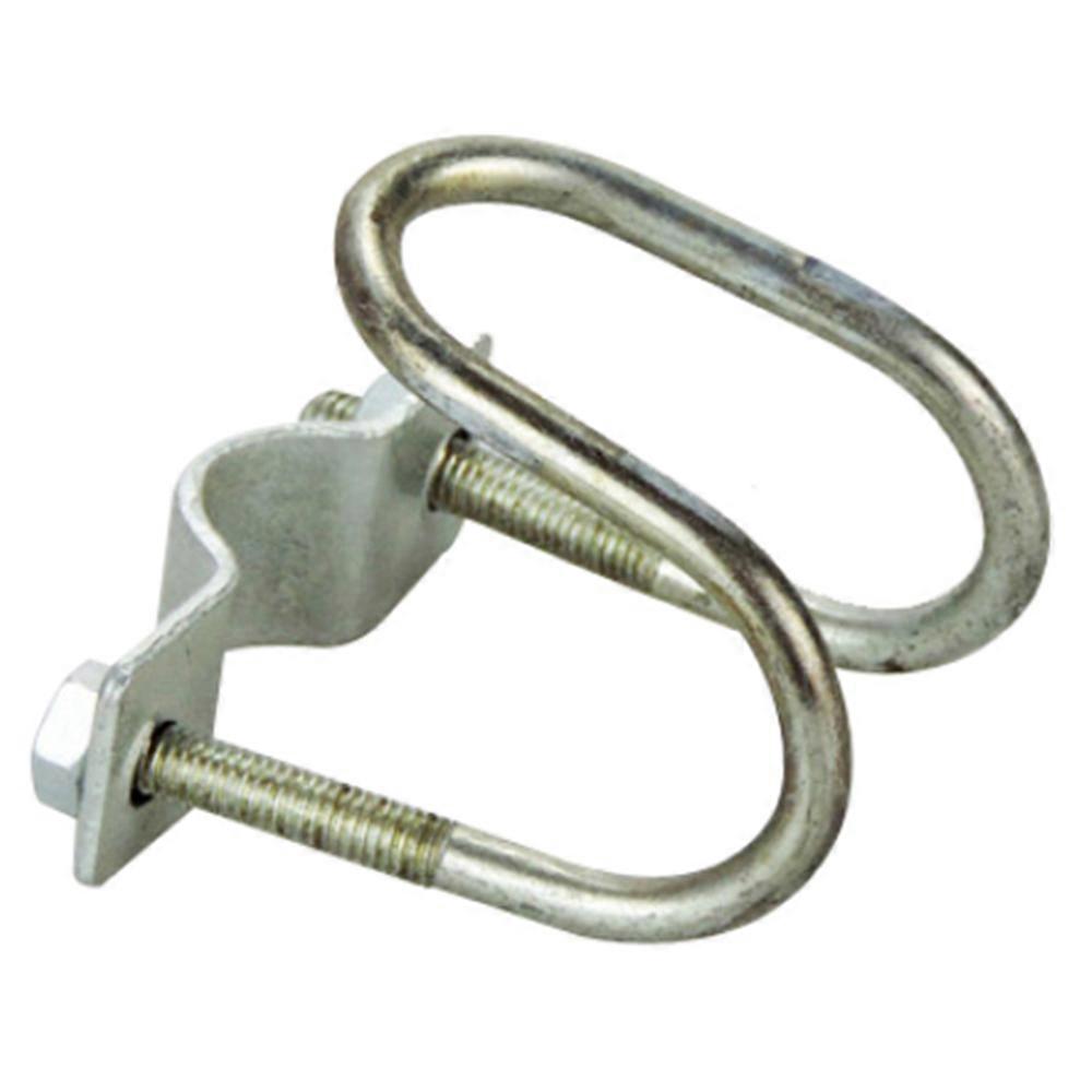 Swine obstetrics table U-shaped hinged drinker clamp