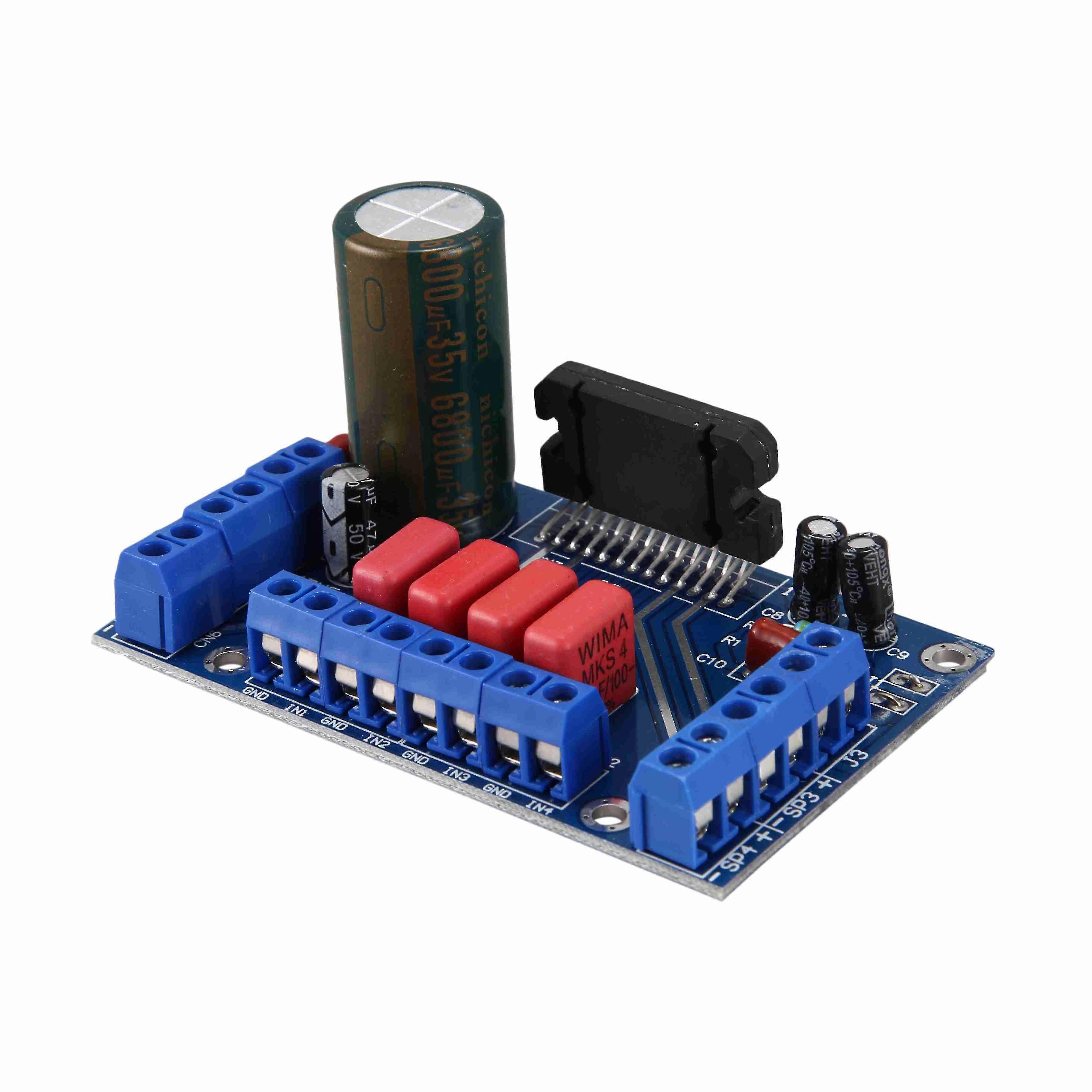 Dc 12v Tda7388 Four Channel 4 X 41w Audio Power Amplifier Board Btl Pc Car Amp