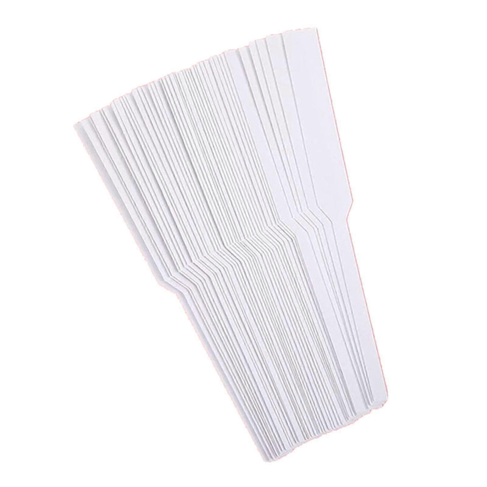 Disposable Perfume Test Strips 100pcs/set White Perfume Blotter Essential Oils Paper For Aromatherapy Testing Fragrance Scents Tester